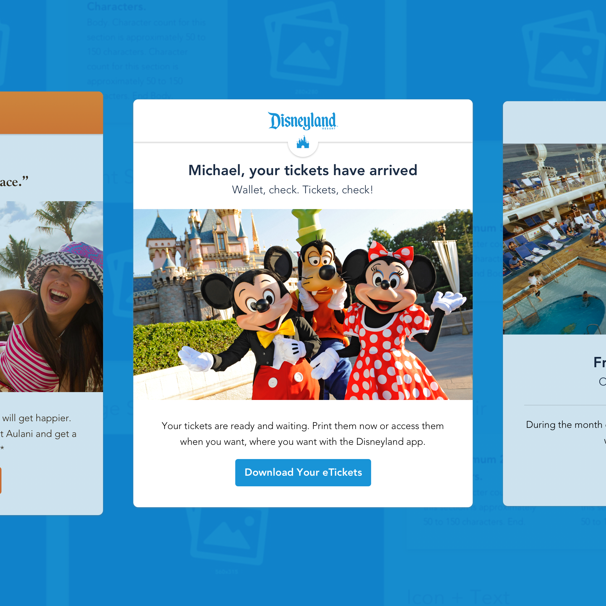 Disney Parks & Resorts Emails
